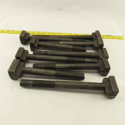 7/8"-9 Threaded T-Slot Bolt Assorted Lengths 8"-11" Lot Of 9