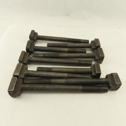 7/8"-9 Threaded T-Slot Bolt Assorted Lengths 8"-11" Lot Of 9