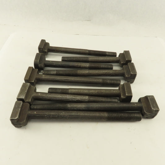 7/8"-9 Threaded T-Slot Bolt Assorted Lengths 8"-11" Lot Of 9