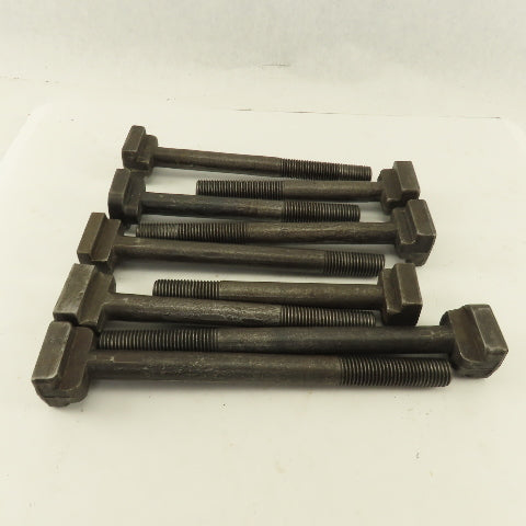 7/8"-9 Threaded T-Slot Bolt Assorted Lengths 8"-11" Lot Of 9