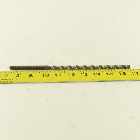Titex 8.6mm Dia. 2 Flute Parabolic Spiral 118° Drill Bit 9-78" OAL