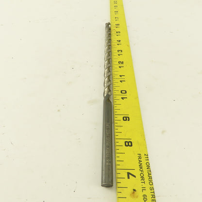 Titex 8.6mm Dia. 2 Flute Parabolic Spiral 118° Drill Bit 9-78" OAL