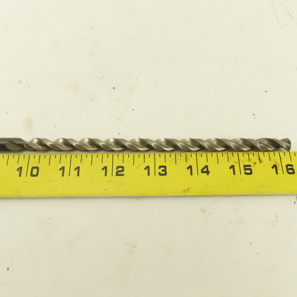 Titex 8.6mm Dia. 2 Flute Parabolic Spiral 118° Drill Bit 9-78" OAL