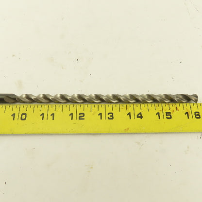 Titex 8.6mm Dia. 2 Flute Parabolic Spiral 118° Drill Bit 9-78" OAL