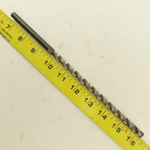 Titex 8.6mm Dia. 2 Flute Parabolic Spiral 118° Drill Bit 9-78" OAL
