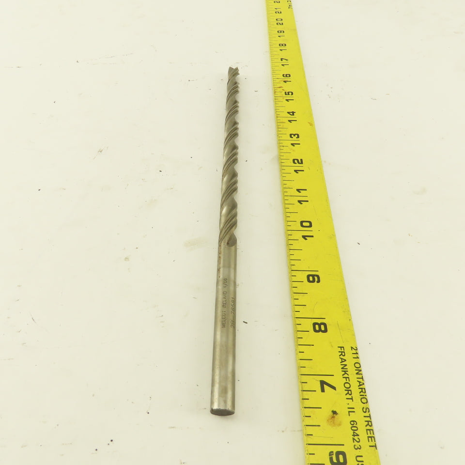 Metcut 7.5mm x 8.0mm Step 2 Flute Subland Parabolic Drill Bit