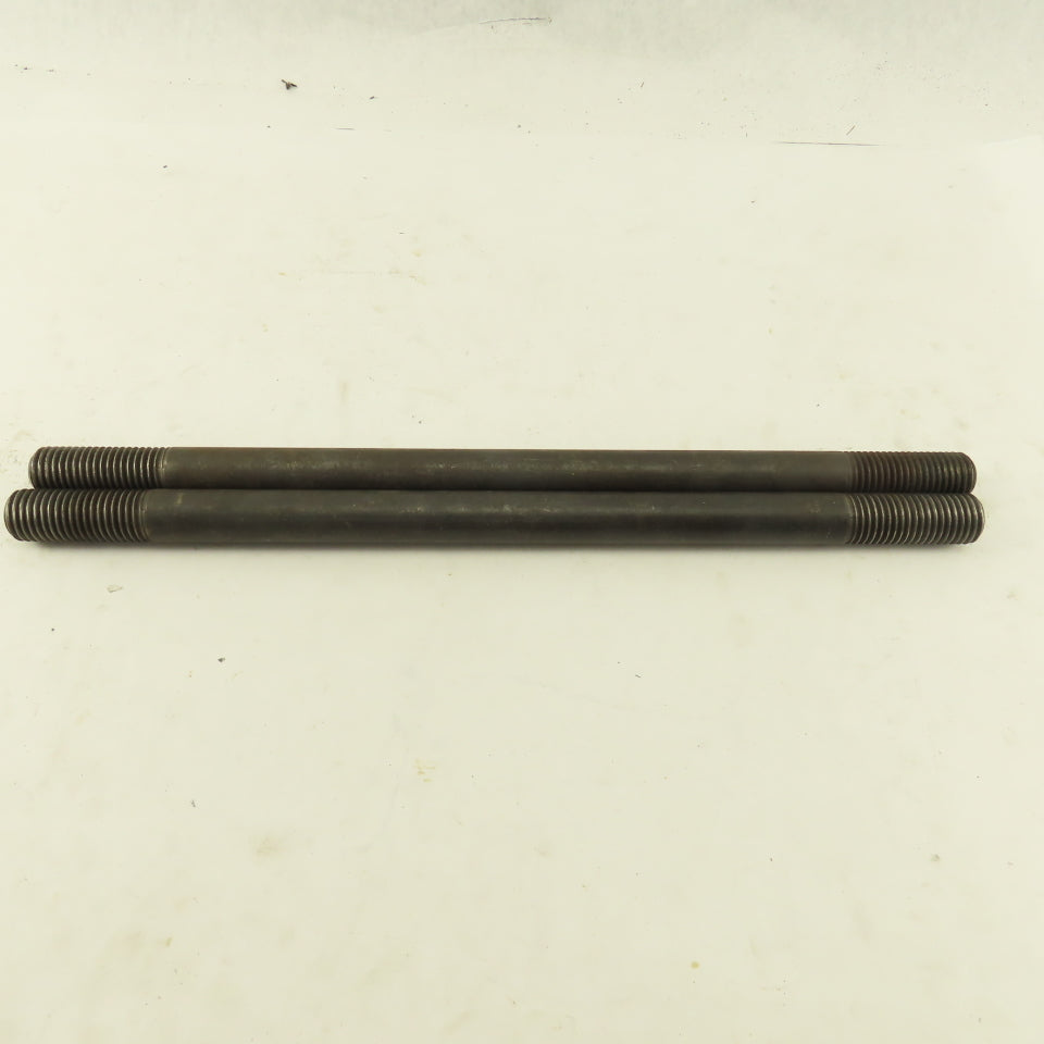 7/8-9 Double Ended Thread Hold Down Clamp Stud 16" OAL 2" Thread Length  Lot /2