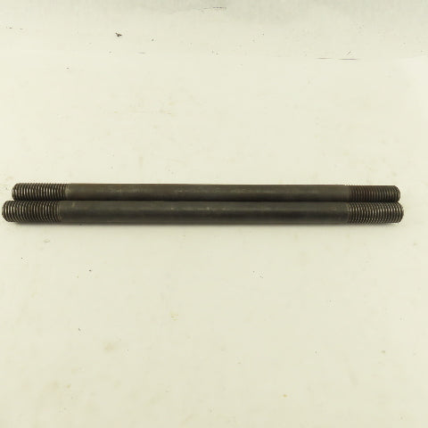 7/8-9 Double Ended Thread Hold Down Clamp Stud 16" OAL 2" Thread Length  Lot /2