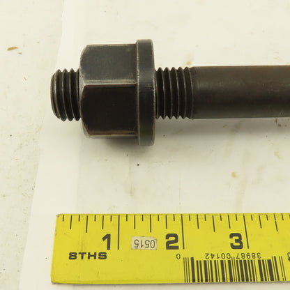 7/8-9 Double Ended Thread Hold Down Clamp Stud  1-5/8" T-Slot 24" OAL