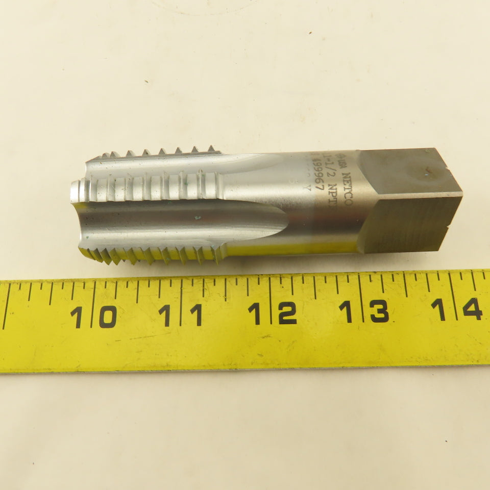 New England Tap Q01858-05 1"-11-1/2 NPTF Int. Bottoming Pipe Tap 5 Flute
