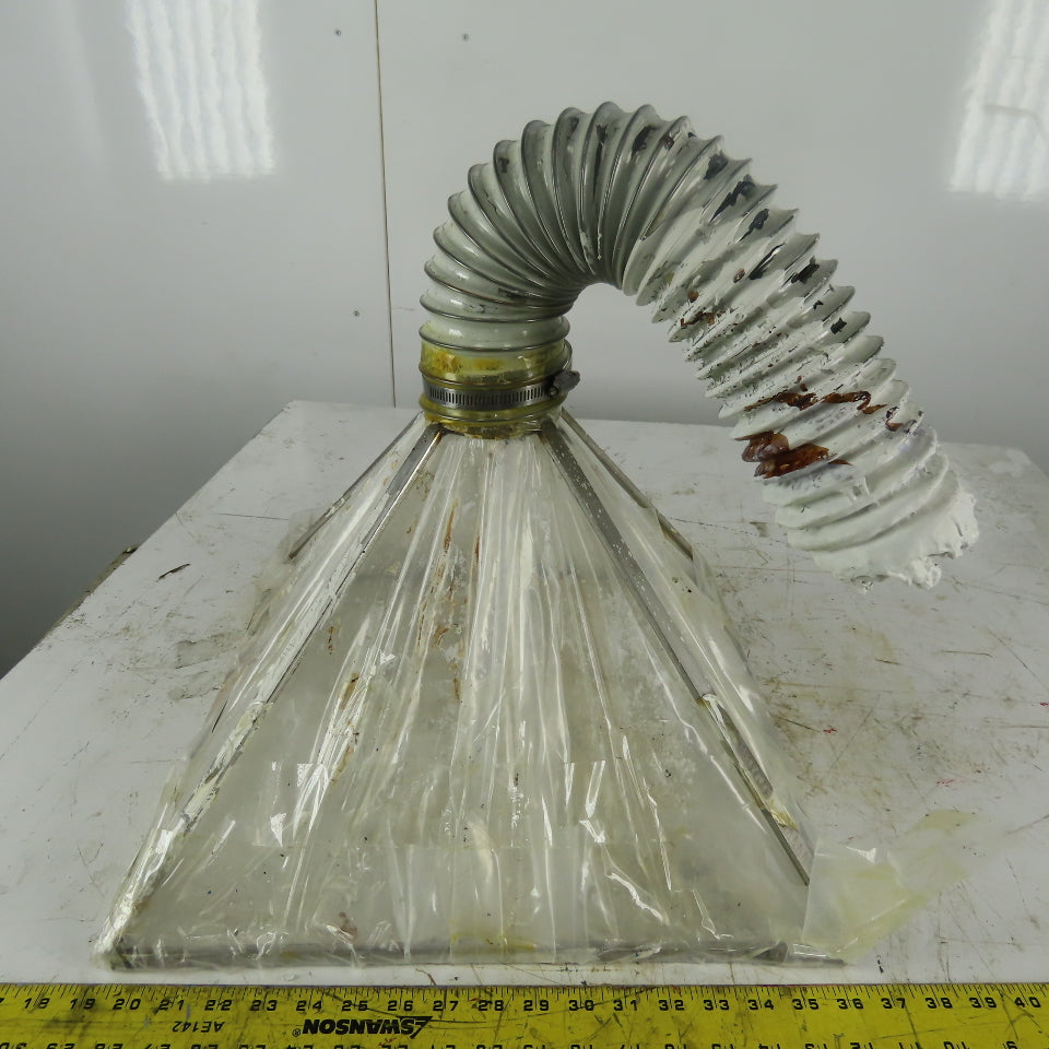 18"x18" x12" Tall Hobby Airbrush Paint Gelcoat Spray Fume Exhaust Hood