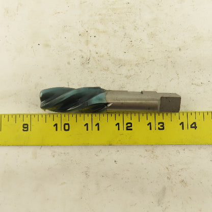 11/16 Spiral End Mill 4 Flute 11/16 Shank 4" OAL