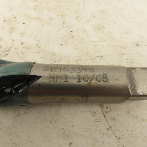 11/16 Spiral End Mill 4 Flute 11/16 Shank 4" OAL