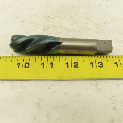 11/16 Spiral End Mill 4 Flute 11/16 Shank 4" OAL