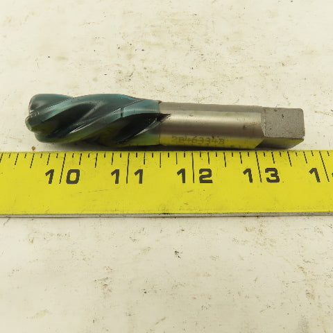 11/16 Spiral End Mill 4 Flute 11/16 Shank 4" OAL