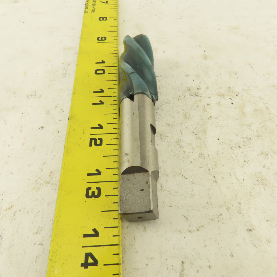 11/16 Spiral End Mill 4 Flute 11/16 Shank 4" OAL