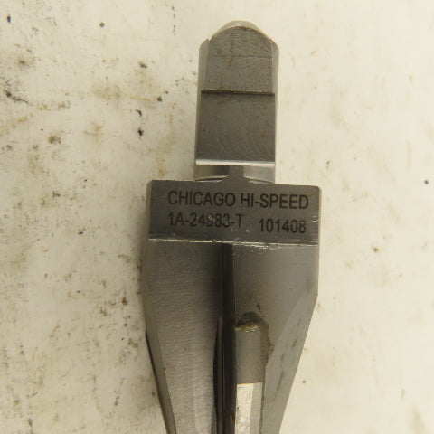 Chicago Hi-Speed 101408 1/2" To 1-1/8" Countersink 3 Flute Carbide Tip