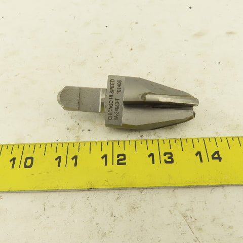 Chicago Hi-Speed 101408 1/2" To 1-1/8" Countersink 3 Flute Carbide Tip