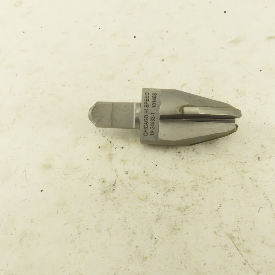 Chicago Hi-Speed 101408 1/2" To 1-1/8" Countersink 3 Flute Carbide Tip
