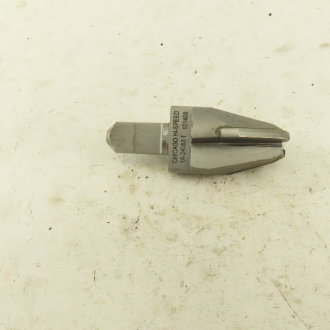 Chicago Hi-Speed 101408 1/2" To 1-1/8" Countersink 3 Flute Carbide Tip