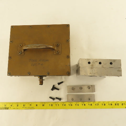 4-3/4" x 4-3/4" Threaded Plate Work Holding Setup Fixture Block 1/4-20
