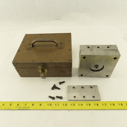 4-3/4" x 4-3/4" Threaded Plate Work Holding Setup Fixture Block 1/4-20