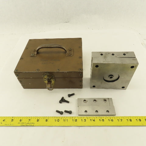4-3/4" x 4-3/4" Threaded Plate Work Holding Setup Fixture Block 1/4-20