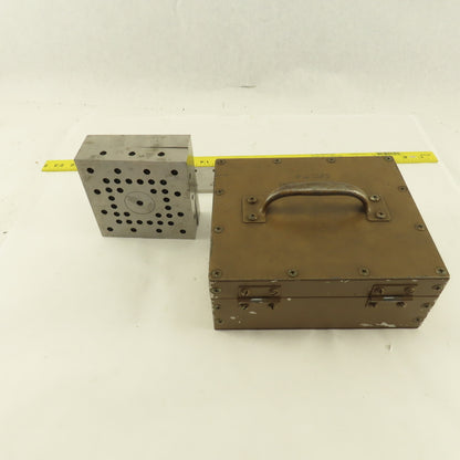 4-3/4" x 4-3/4" Threaded Plate Work Holding Setup Fixture Block 1/4-20