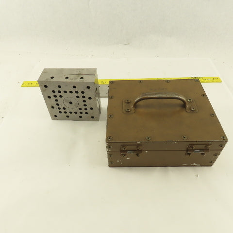 4-3/4" x 4-3/4" Threaded Plate Work Holding Setup Fixture Block 1/4-20