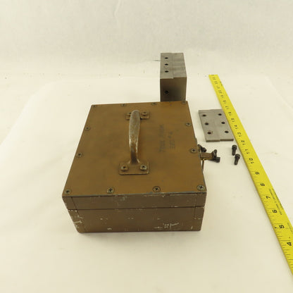 4-3/4" x 4-3/4" Threaded Plate Work Holding Setup Fixture Block 1/4-20