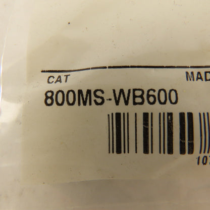 Allen Bradley 800MS-WB600 Red Insert Legend Plate Pilot Button Lot Of 2