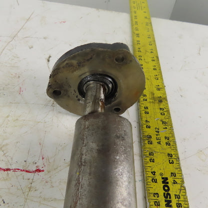 1" Vibration Shaft W/Counter Balancer & Bearings 20-3/4" OAL