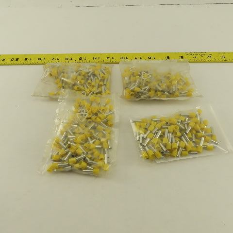 Insulated Wire Ferrules 6-12 10 Gauge Wire Lot OF 390