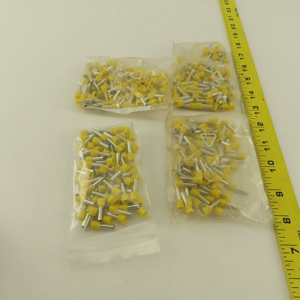 Insulated Wire Ferrules 6-12 10 Gauge Wire Lot OF 390