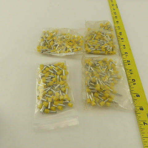 Insulated Wire Ferrules 6-12 10 Gauge Wire Lot OF 390