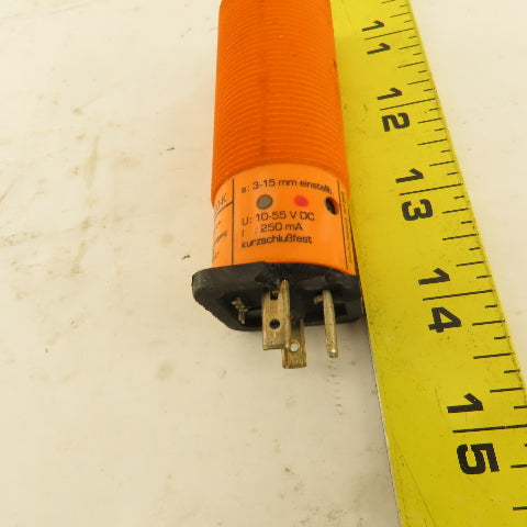 IFM KI-3015LFPKG/SS-000-K Efector Capacitive Sensor 15mm Range M30x1.5