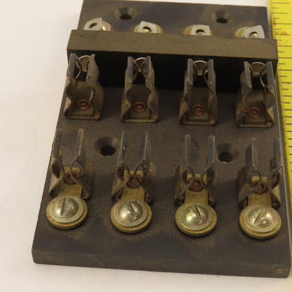Eaton 3839 Fuse Block Holder 4 Pole