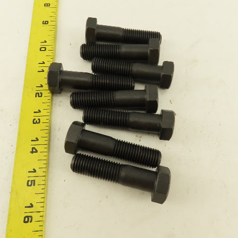 M16 x 2.0 Metric Hex Head Bolt Grade 8.8 75mm OAL Lot Of 8