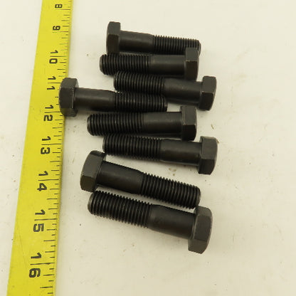 M16 x 2.0 Metric Hex Head Bolt Grade 8.8 75mm OAL Lot Of 8