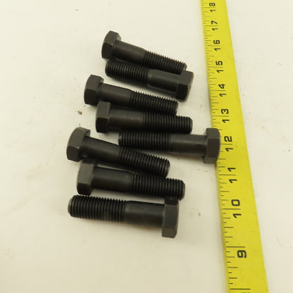M16 x 2.0 Metric Hex Head Bolt Grade 8.8 75mm OAL Lot Of 8