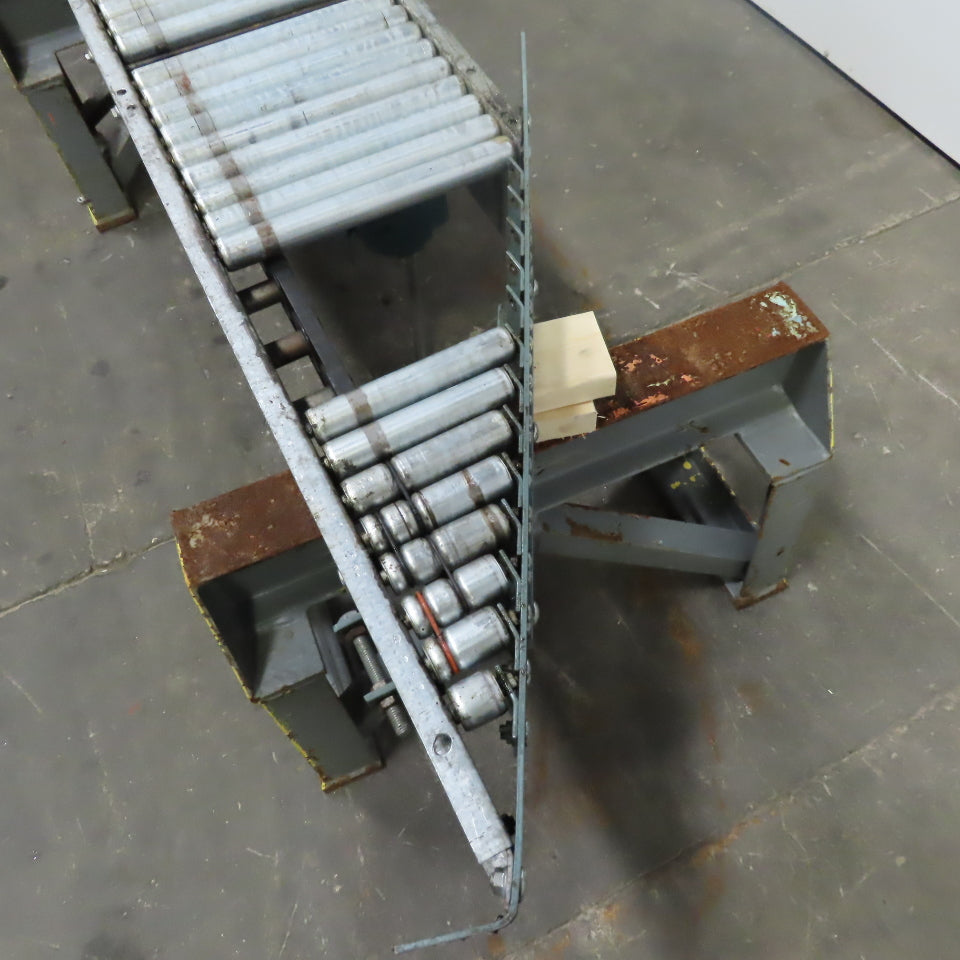 Hytrol 138-LRSS Live Roller Merge Conveyor 13" BF 72" OAL 40FPM 208-230/460V 3Ph