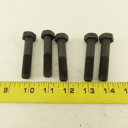 Bulten M12X1.75 Metric Hex Head Bolt Grade 8.8 32mm Thread Length Lot Of 5