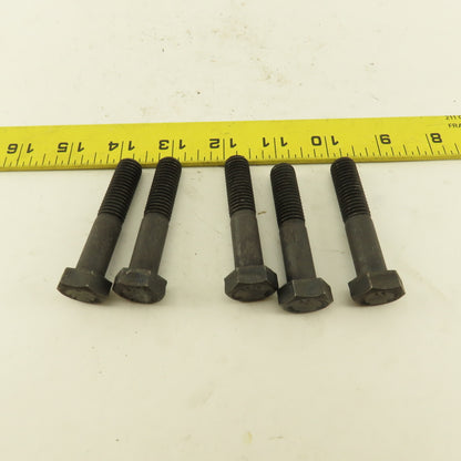 Bulten M12X1.75 Metric Hex Head Bolt Grade 8.8 32mm Thread Length Lot Of 5