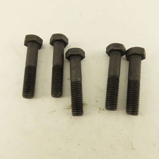 Bulten M12X1.75 Metric Hex Head Bolt Grade 8.8 32mm Thread Length Lot Of 5