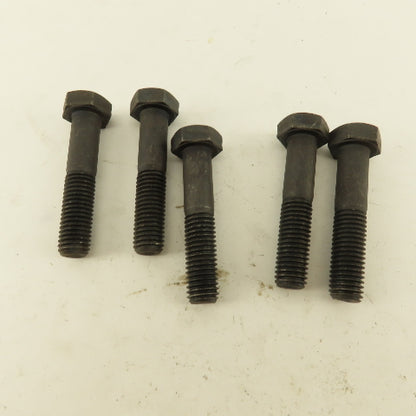 Bulten M12X1.75 Metric Hex Head Bolt Grade 8.8 32mm Thread Length Lot Of 5