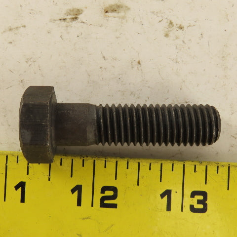 Bulten M12X1.75 Metric Hex Head Bolt Grade 8.8 34mm Thread Length Lot Of 6