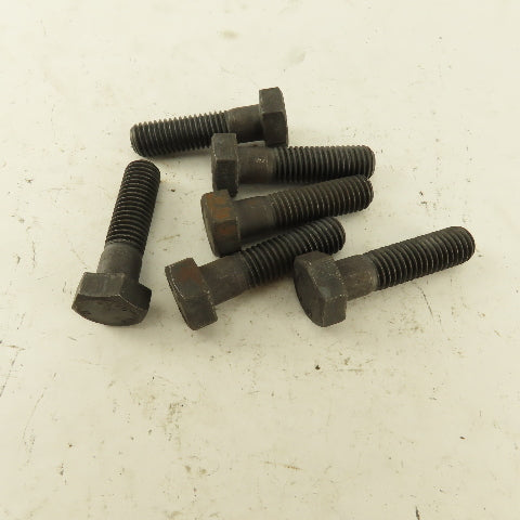 Bulten M12X1.75 Metric Hex Head Bolt Grade 8.8 34mm Thread Length Lot Of 6