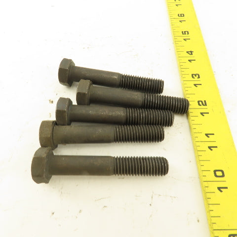 Bulten M12X1.75 Metric Hex Head Bolt Grade 8.8 32mm Thread Length Lot Of 5