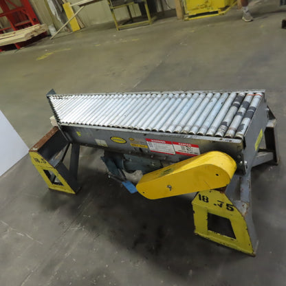 Hytrol 138-LRSS Live Roller Merge Convayor13" BF 72" OAL 6 FPM 208-230/460V 3Ph