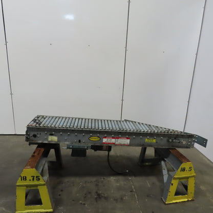 Hytrol 138-LRSS Live Roller Merge Convayor13" BF 72" OAL 6 FPM 208-230/460V 3Ph